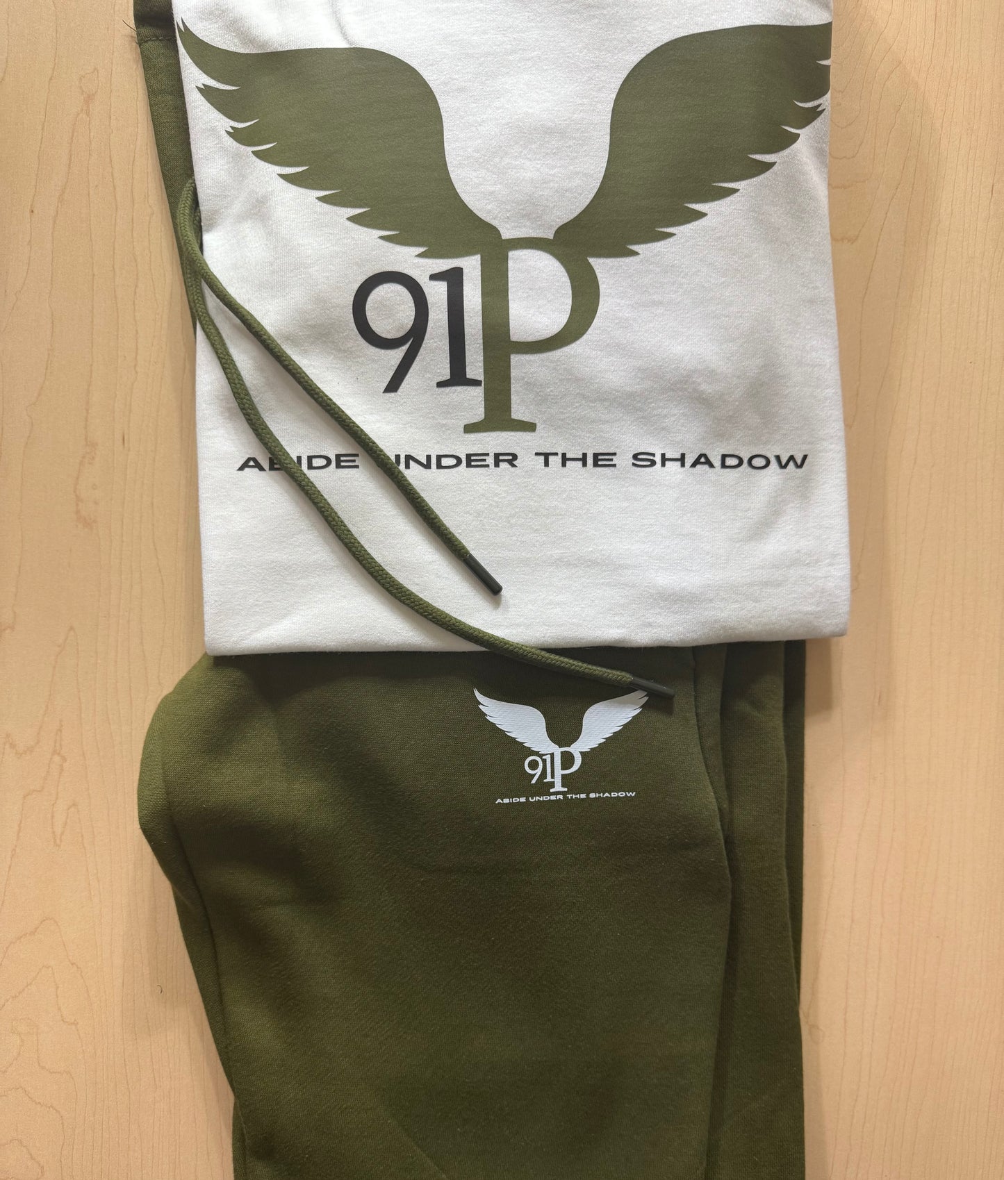 Olive green x BIG LOGO JOGGER SET